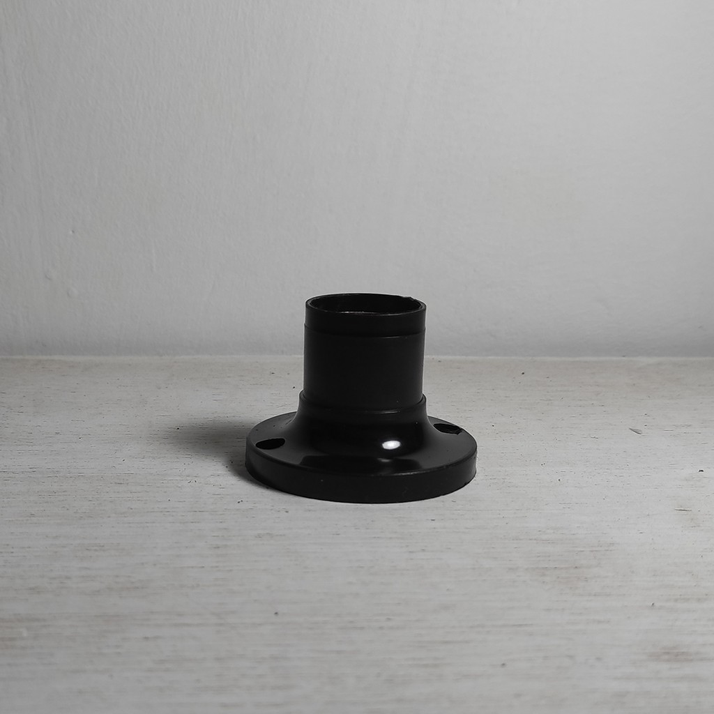 Fitting Plafon Bulat Murah TRM Hitam