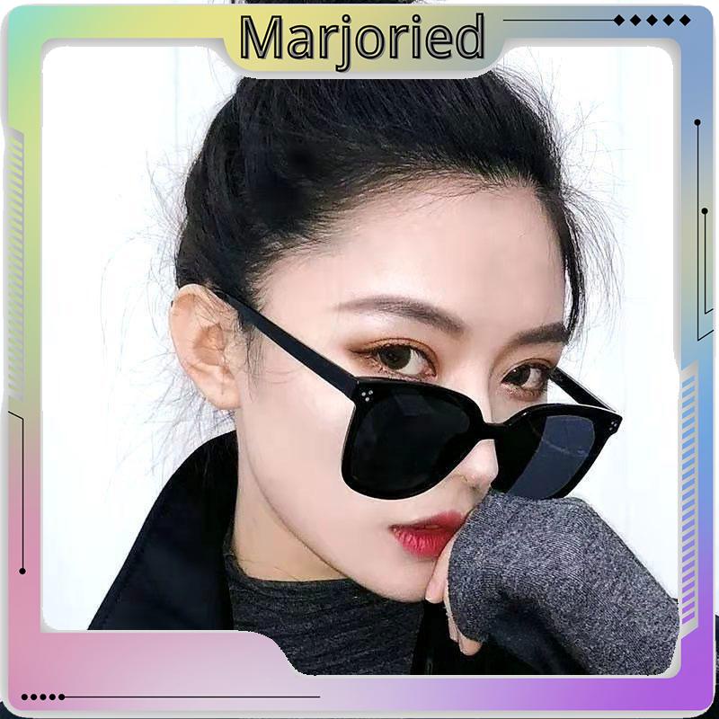 Kacamata Kotak Hitam Korean Fashion Sunglassess Wanita/Pria Unisex-MJD