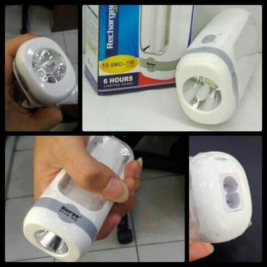 Surya Senter LED + Emergency 1 W SYT L101 Senter 2 in 1 SYT 101