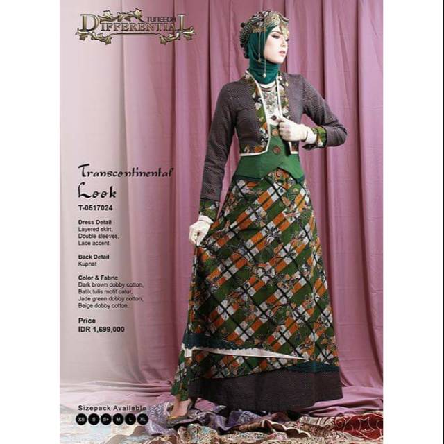 Pl tuneeca batik differential size S