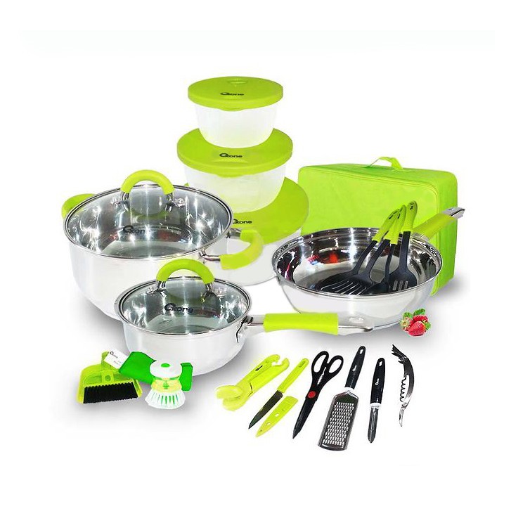 Panci Set Travel Ox992 Oxone Peralatan Masak Portabel Ox 992 Cookware Kitchen Set Wajan Camping