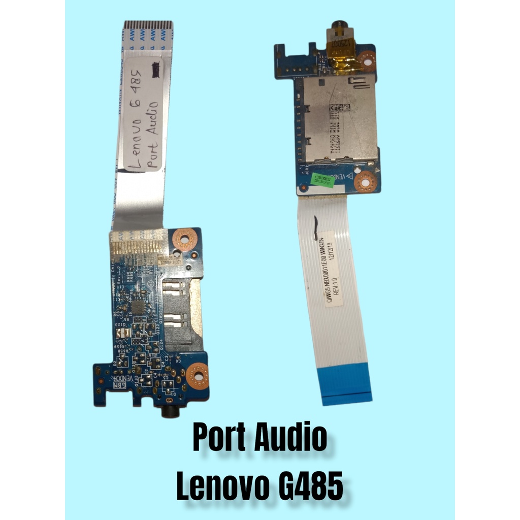 Original Port Audio Out Sound Card Reader Konektor Lenovo G480 G485 G580 G585