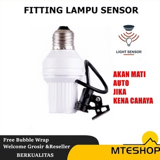 MTE Fitting Lampu Sensor Cahaya Otomatis Untuk Segala Lampu