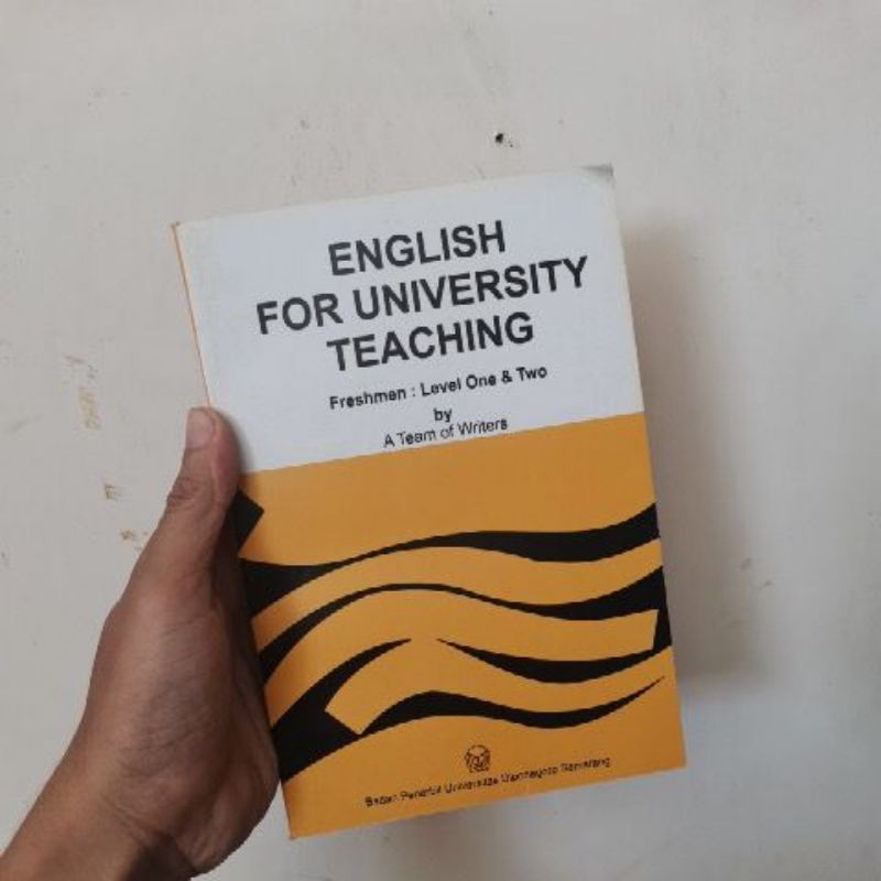 

English for University teaching UNDIP