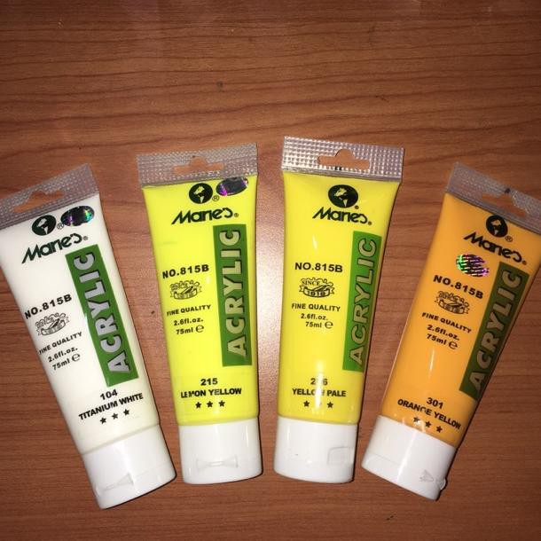 

[KODE D3988] MURAH !! Maries Acrylic Paint 75 ml / Cat Maries Akrilik 75ml