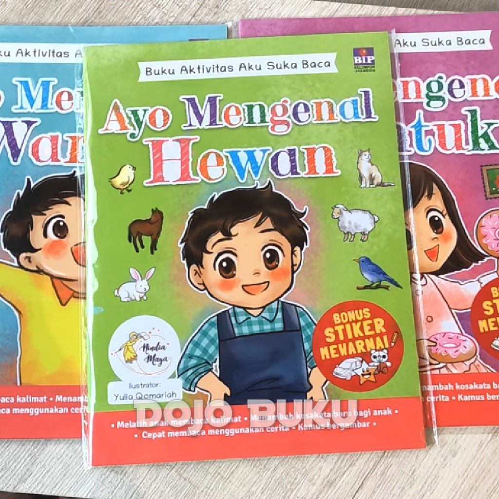 Seri Buku Aktivitas Aku Suka Baca by Nindia Maya