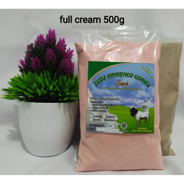 susu kambing bubuk full krim 500g