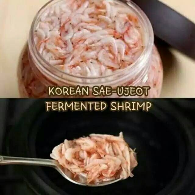 

Korean Sae-Ujeot (Fermented shrimp), udang fermentasi