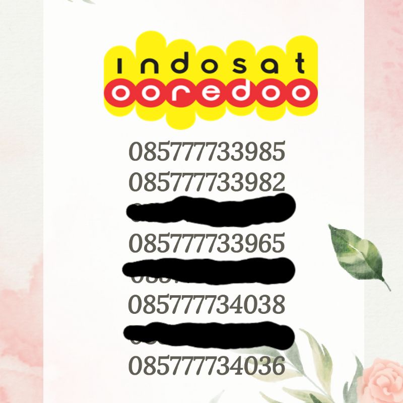 Nomer Cantik Im3 Edisi 7777