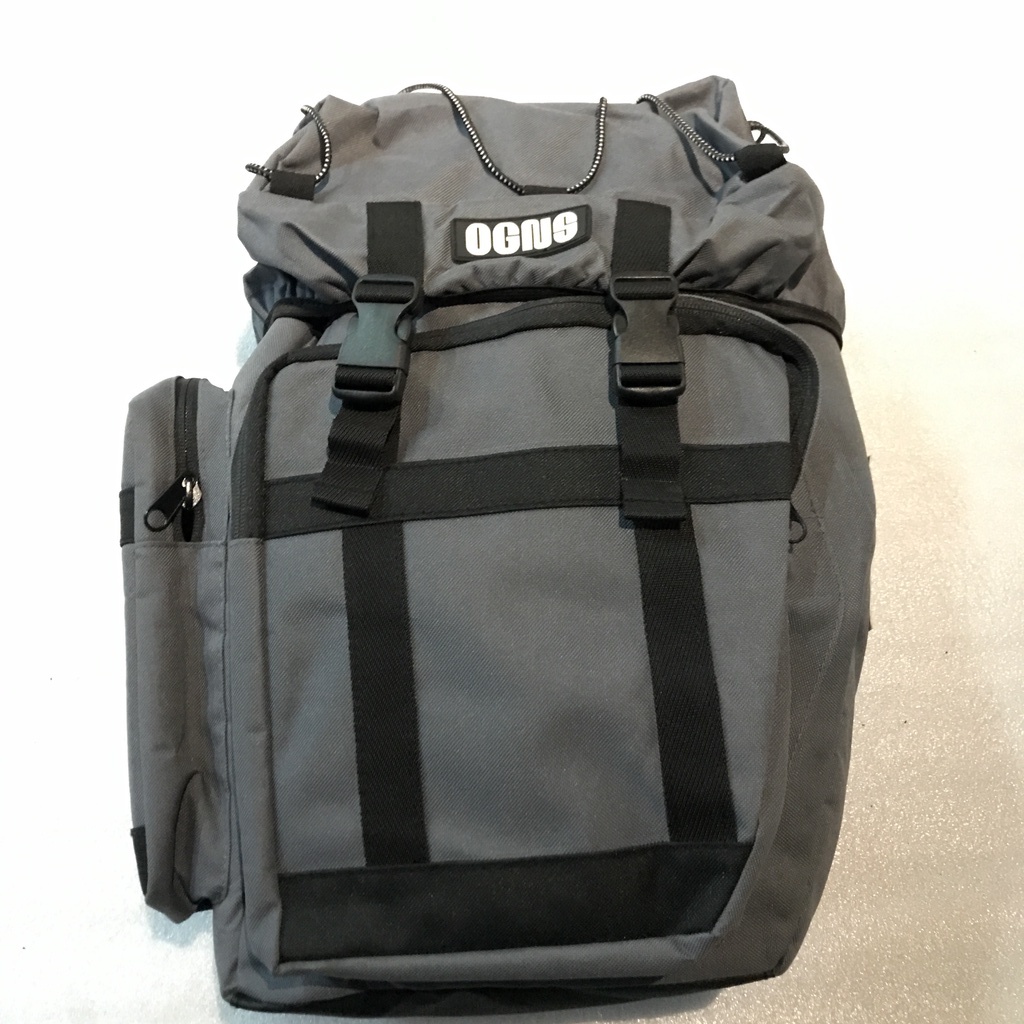 Tas Rak Pannier Belakang Sepeda Touring OGNS G224 Grey Pannier Bag Original