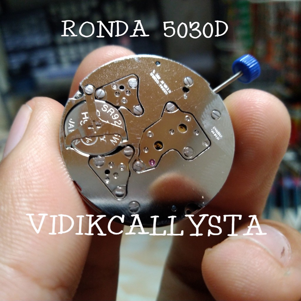 MESIN JAM TANGAN RONDA 5030D 5030 ORIGINAL CRONO 3 6 9