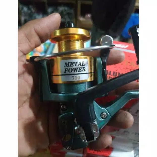 Cuci Gudang Reel Exori Metal Power 750 Fd Bagus