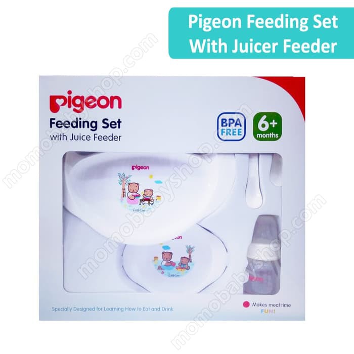 Pigeon Feeding Set With Juice Feeder