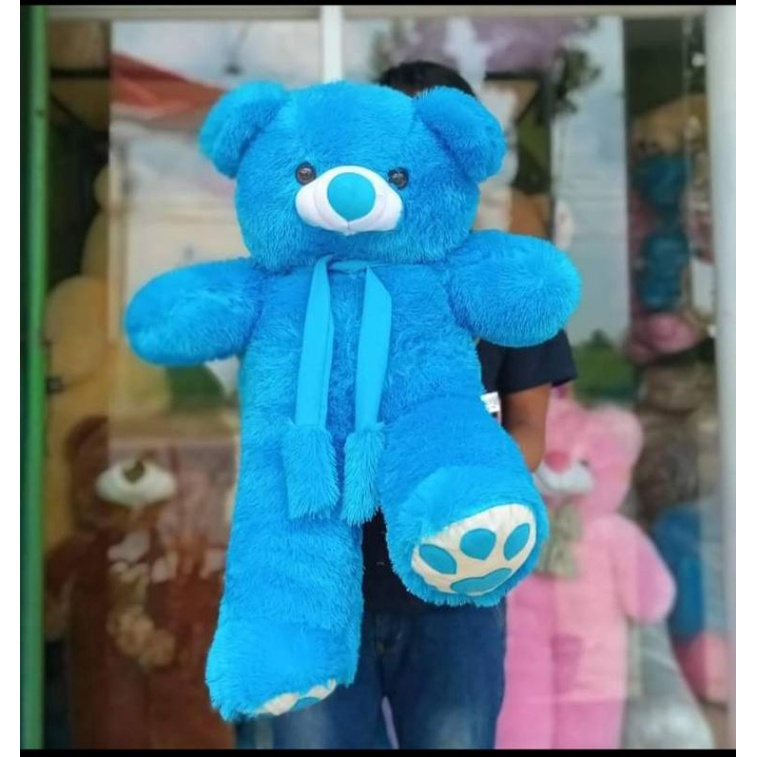 boneka beruang teddy bear syal telapak jumbo