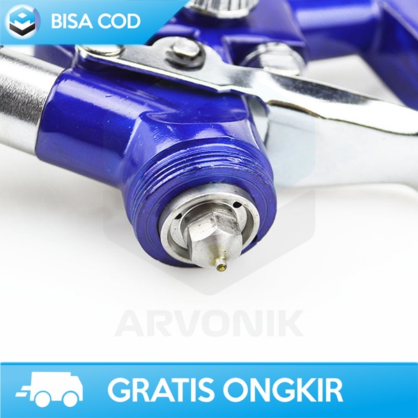 SEMPROTAN CAT SPRAY GUN HVLP AIRBRUSH 100ml TAFFWARE ORI RINGAN ORI