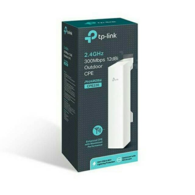 Penangkap WiFi Jarak Jauh / Pemancar WiFi Jarak Jauh / tp link cpe220 | Shopee Indonesia