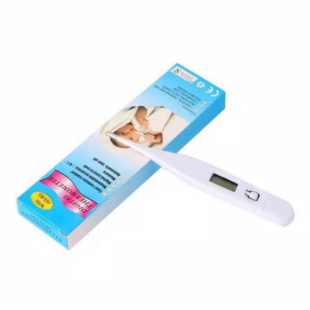 Thermometer Termometer Digital Alat Pengukur Suhu Digital Bayi Anak Dewasa