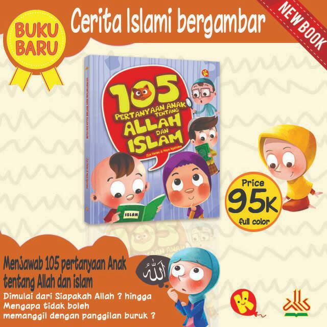 Jual 105 PERTANYAAN ANAK TENTANG ALLAH DAN AGAMA ISLAM  Shopee Indonesia