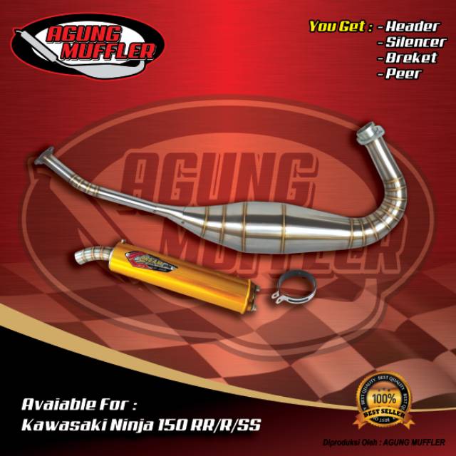 Knalpot Ninja Stanlis Aitech RR & R