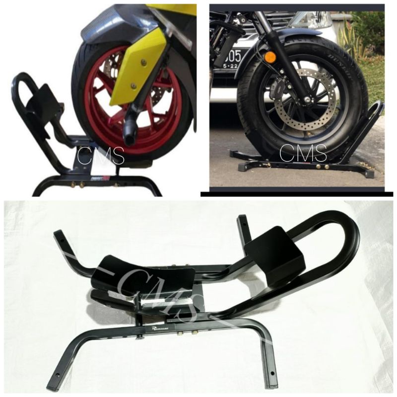 wheel clamp front Paddock barracuda pedok Paddock depan universal motor matic and sport