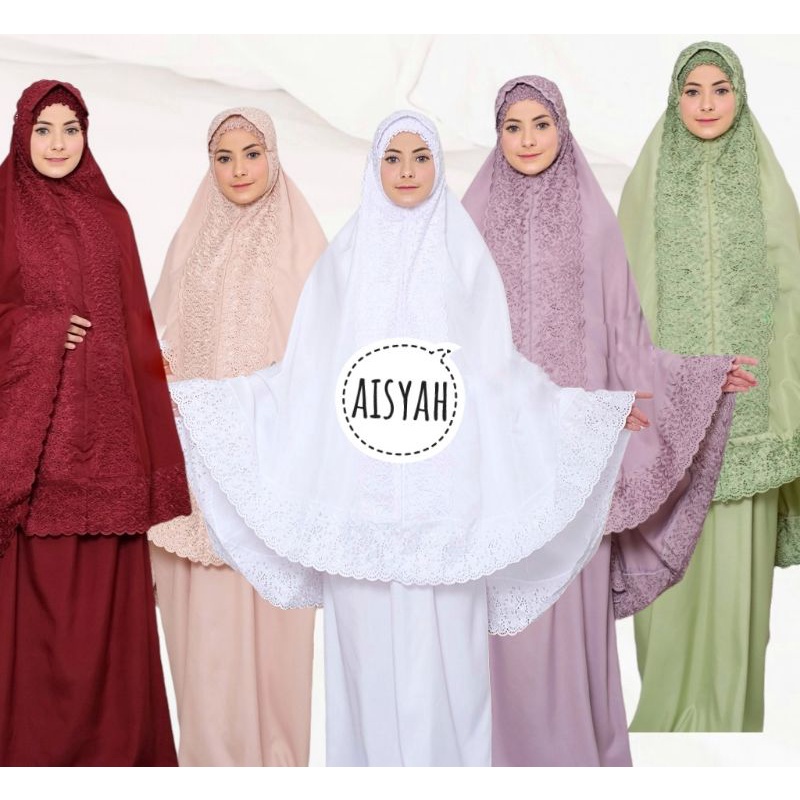 Mukenahsiti fatima khodijah/andin (BISA COD)SALE