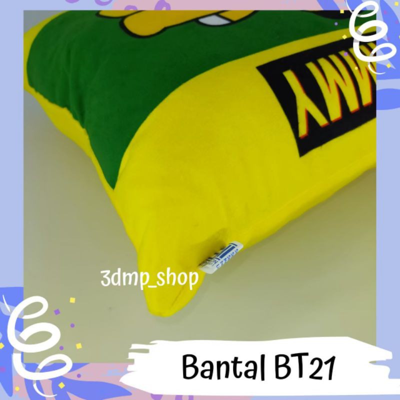 Bantal BT21 Tata Chimmy Cooky