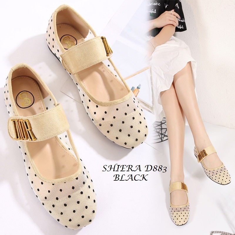 SHIERA MARY JANE FLAT SHOES D883