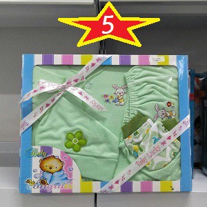 baby lucky set termurah 4in1 dalam 1 kemasan