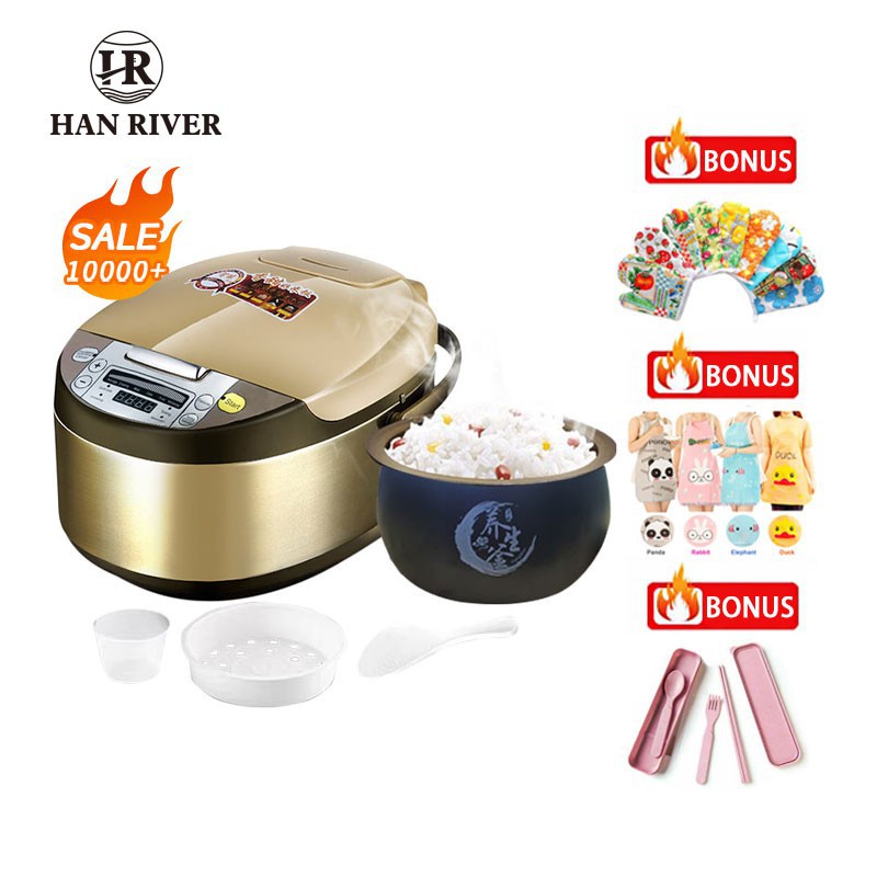 HAN RIVER Rice Cooker 2L HRRC-0001 Magic Com Smart cooker touch screen