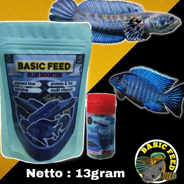 M-UCQ> (☛> 10gram pelet premium channa blue pulchra | blue orna | blue orcha | andrao premium 88