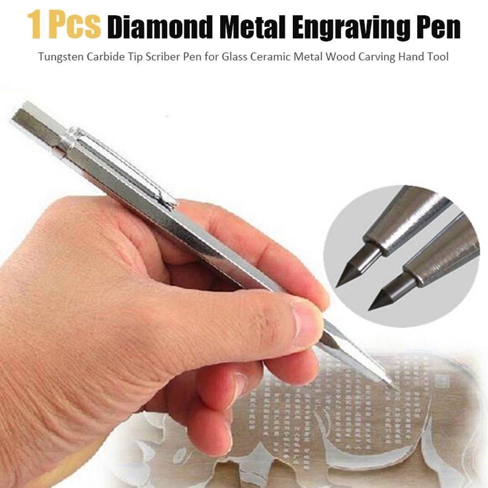 Nickolas1 Pena Ukiran Portable Perhiasan Engraver Ukiran Untuk Kaca Keramik Logam Quartz Marking Etsa Pen