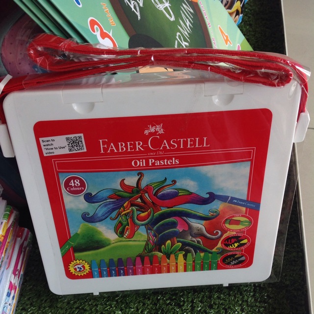 

Crayon atau Oil Pastel Faber Castel Isi 48