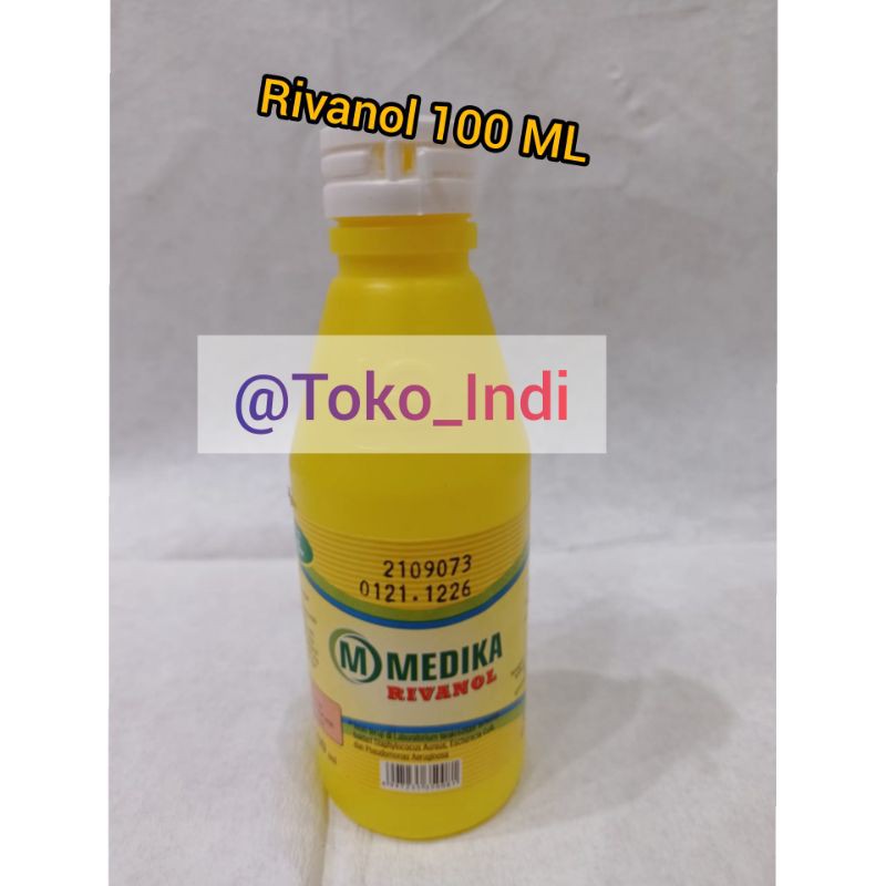 Rivanol Medika / Rivanol 100ml / Rivanol 300ml / Pengompres Luka / Antiseptik