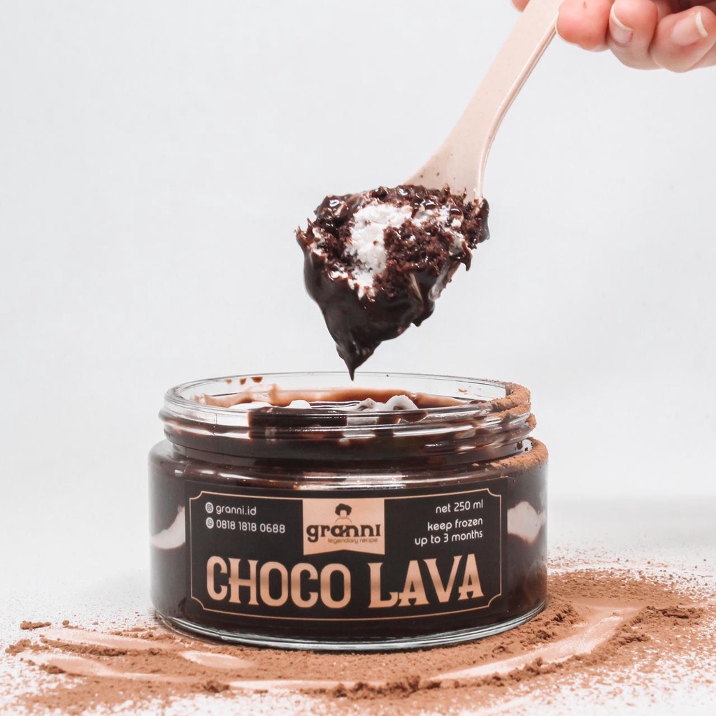 

CHOCOLAVA IN JAR /KETOFRIENDLY/ DARKCHOCOLATE & CAKE @250ML