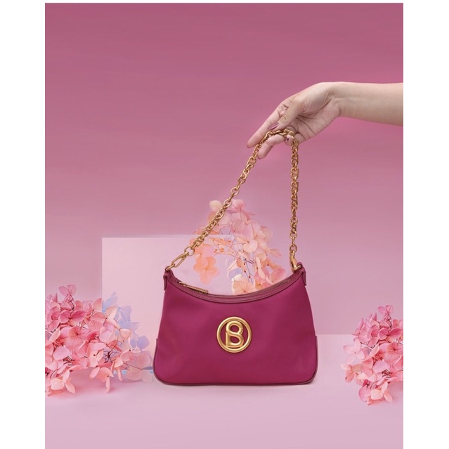 Luana Nylon Bag By Buttonscraves - Plum