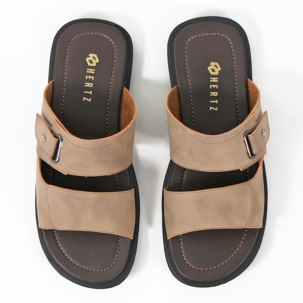 Sandal Ukuran Besar Pria H 3387 MJ Brand Hertz Sandal Selop Pria Big Size Murah Berkualitas