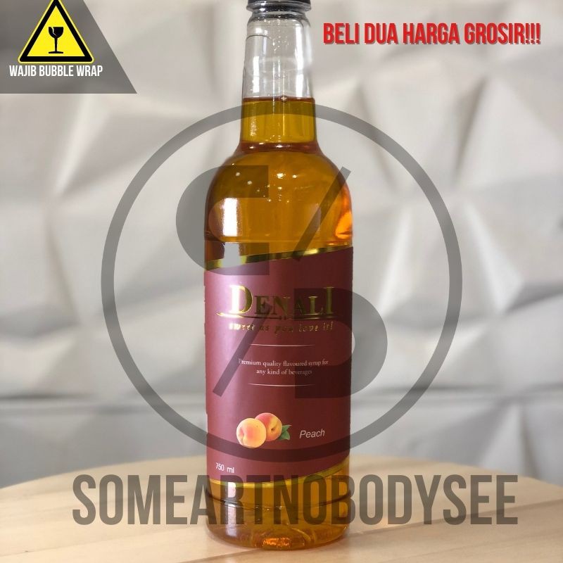 

Syrup Denali Peach Sirup Buah Peach 750ml