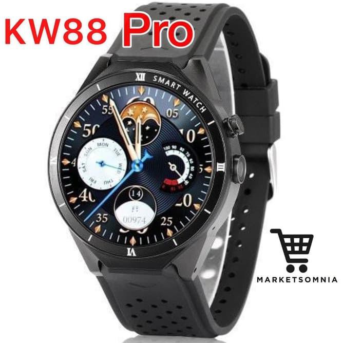 Kingwear Kw88 Pro Smartwatch 1 39 Android 7 0 Mtk6580 Quad Core 1 3ghz 1gb Ram Shopee Indonesia