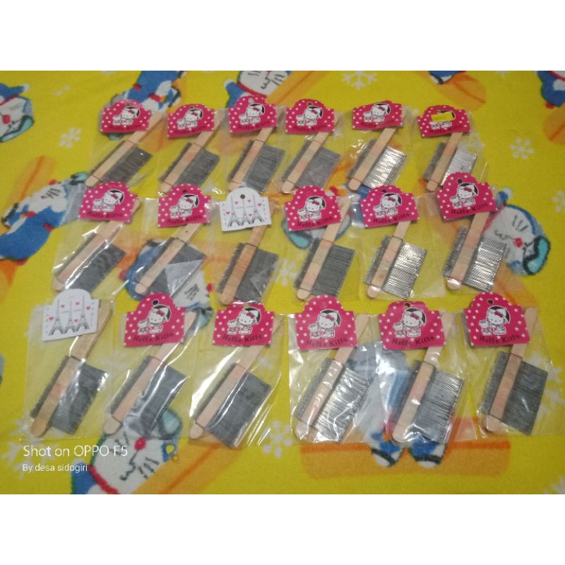 serit jarum pembersih telur kutu