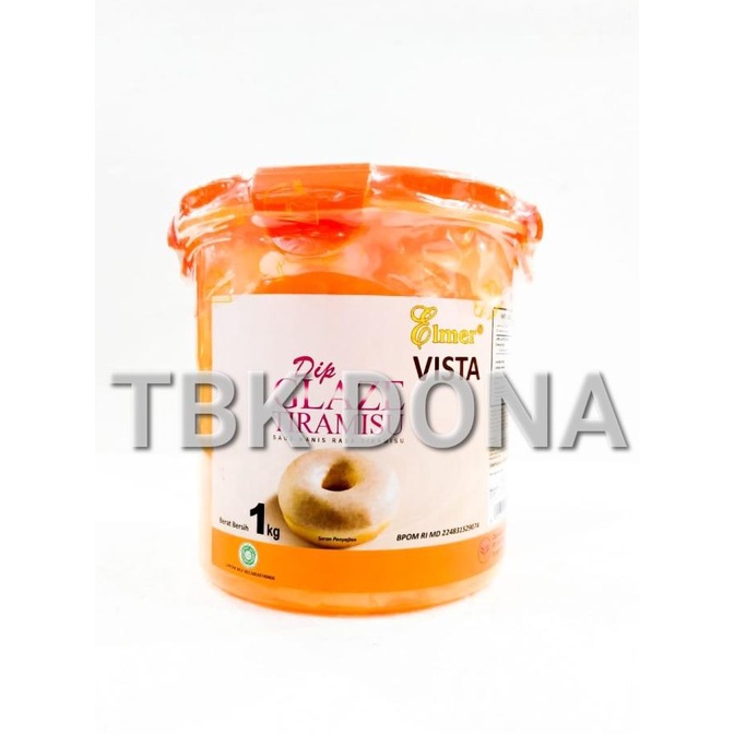 

Elmer Vista Dip Glaze Tiramisu 1kg