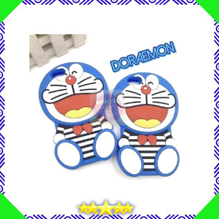 OPPO F1S A59 3D CUTE CARTOON STRIPE DORAEMON SOFT SILIKON CASE