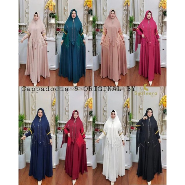 CAPPADOCIA syari batch 5 by Syafeera ready siap kirim