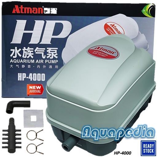 Atman HP 4000 Pompa Udara Air Pump Aerator Kolam HP4000