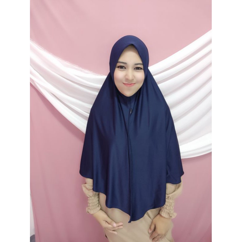PROMO!!! Hijab Jilbab Instan Kayla Segitiga Nazwa-Navy