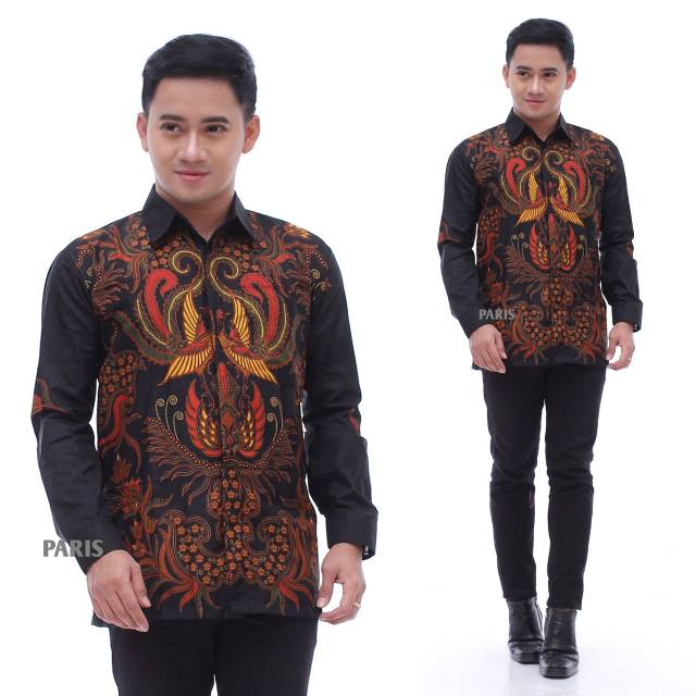 Kemeja batik pria kemeja batik lengan panjang kemeja batik unggul jaya