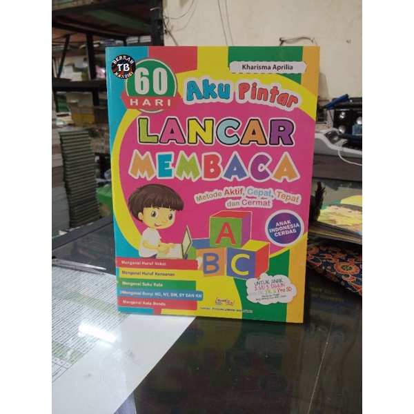 Buku 60 Hari Aku Pintar Lancar Membaca (21×29cm)