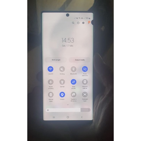 mesin samsung note 10 plus sein normal