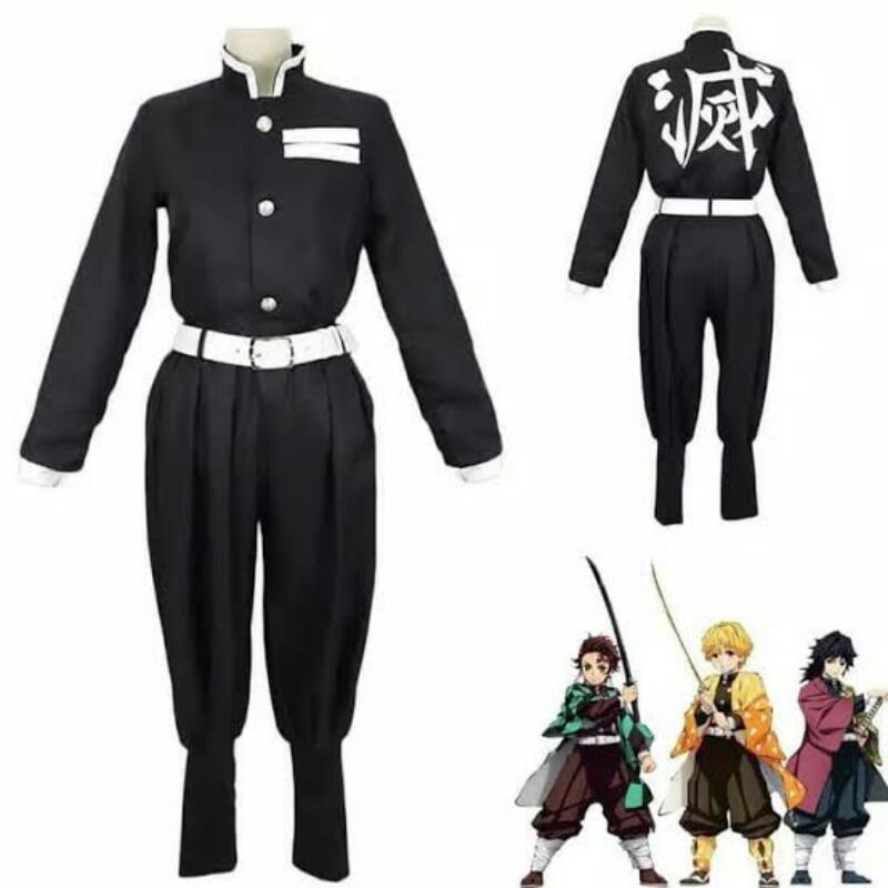 Seragam cosplay Kimetsu no yaiba PO