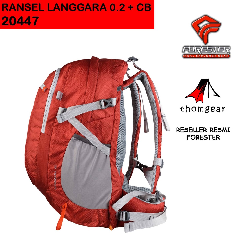 Thomfear Forester 20447 Tas Ransel Langgara 0.2 Original Include Rain Cover