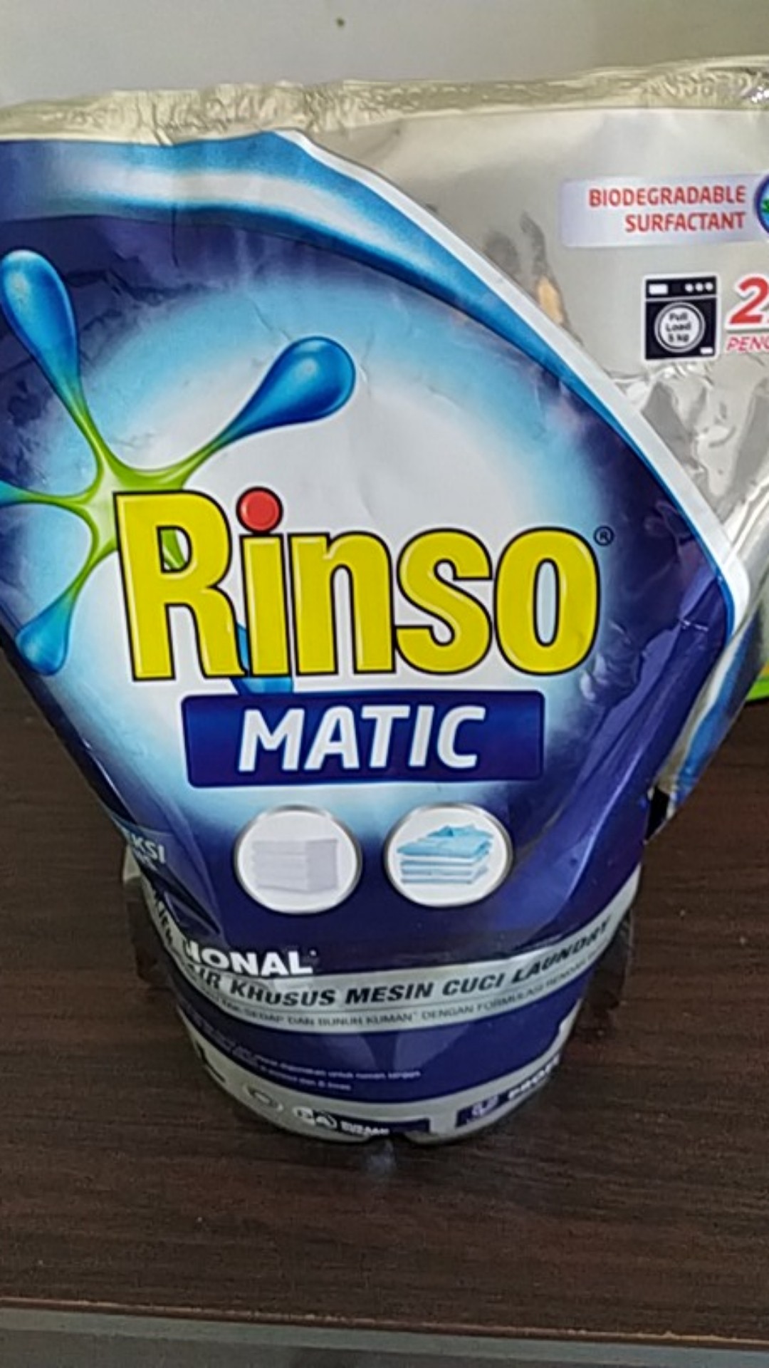 Rinso Matic Detergen Deterjen Sabun Cair Liquid Mesin Cuci Pintu Buka Depan Atas Ongkir Termurah